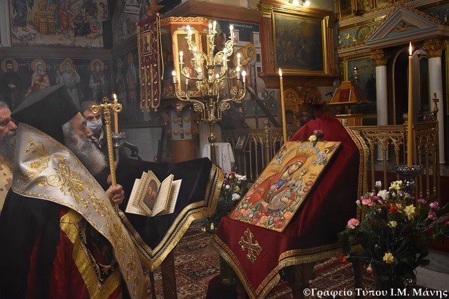 Στην Αγία Τριάδα Γυθείου ο Μητροπολίτης Μάνης