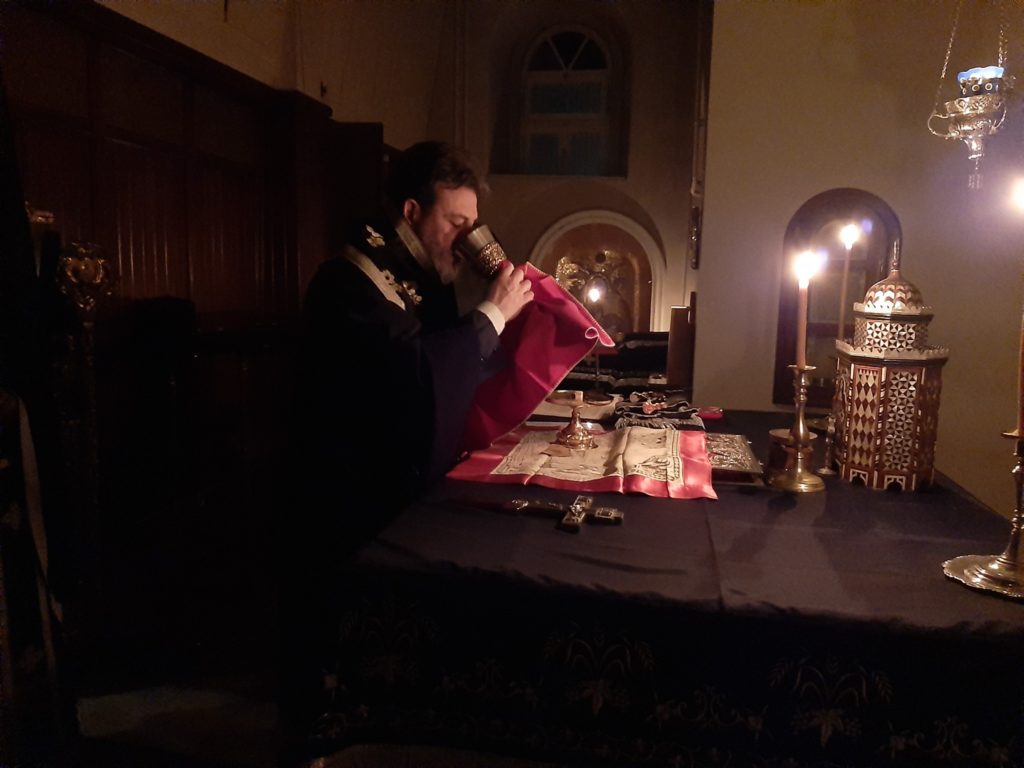 Προηγιασμένη Θεία Λειτουργία στη Θεολογική Σχολή της Χάλκης