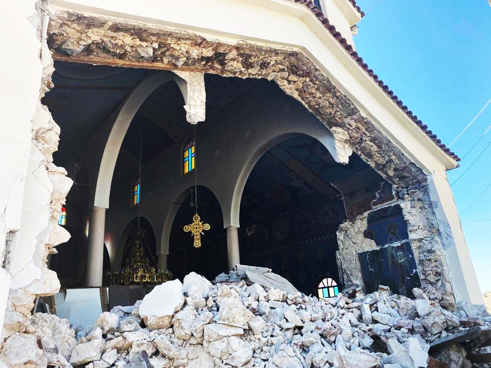 Σεισμός στην Ελασσόνα: Δοξάζουν τον Θεό που δεν υπήρξαν ανθρώπινες απώλειες – Οι πρώτες εκτιμήσεις για του ναούς