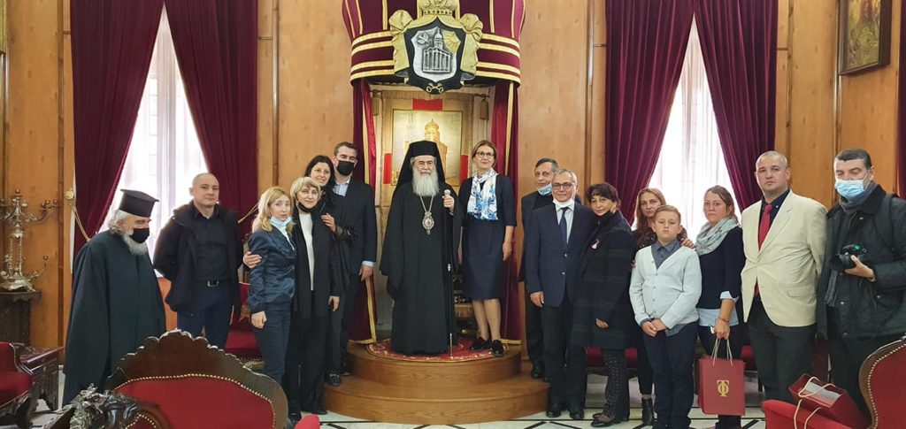 Η πρέσβυς της Βουλγαρίας στον Πατριάρχη Ιεροσολύμων
