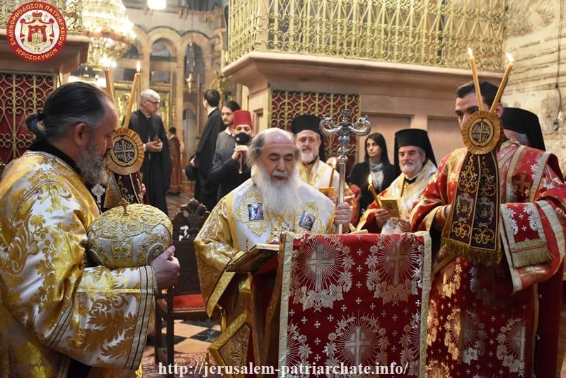 Η εορτή της Ορθοδοξίας στον Ναό της Αναστάσεως