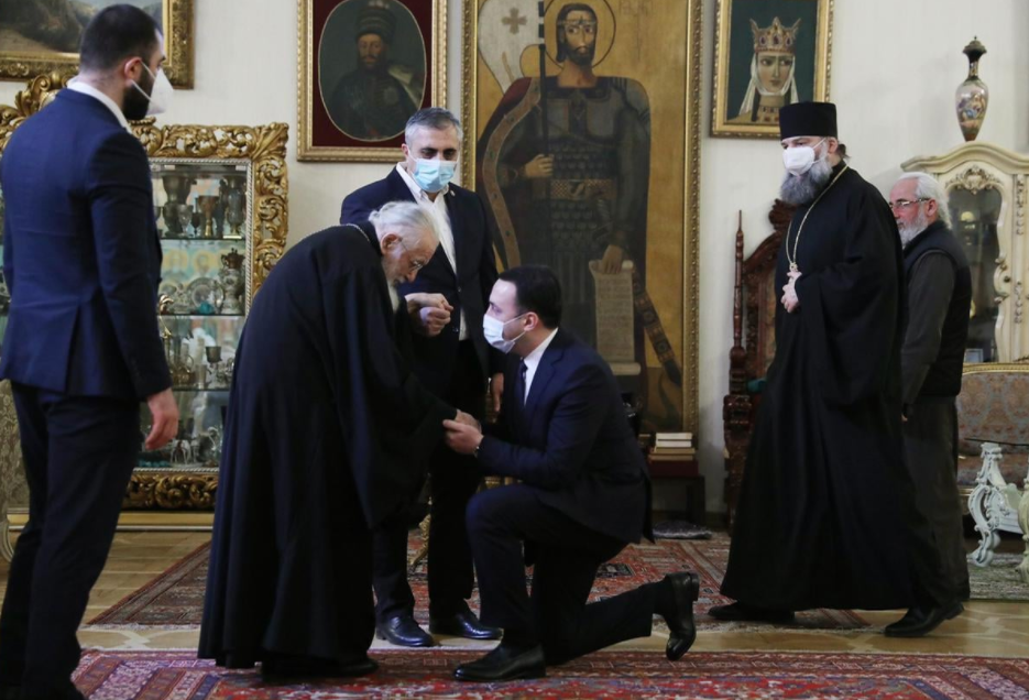 Στον Πατριάρχη Γεωργίας ο πρωθυπουργός Γκαριμπασβίλι