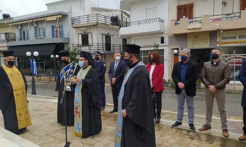 Τίμησαν την Ελληνική Εθνεγερσία στο Αρκαλοχώρι