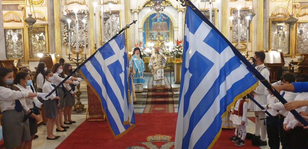 Από τον “Ύμνο στην Παναγία” στον “Ύμνο εις την Ελευθερίαν”