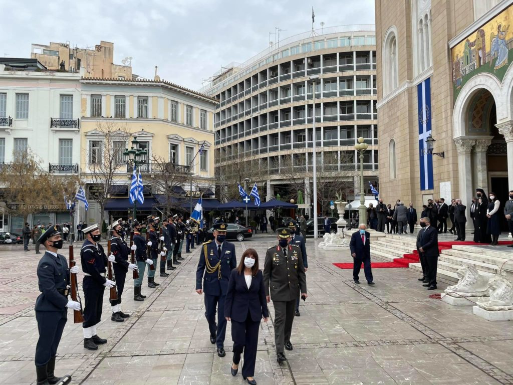 Στη Μητρόπολη η Πρόεδρος της Δημοκρατίας (βίντεο)