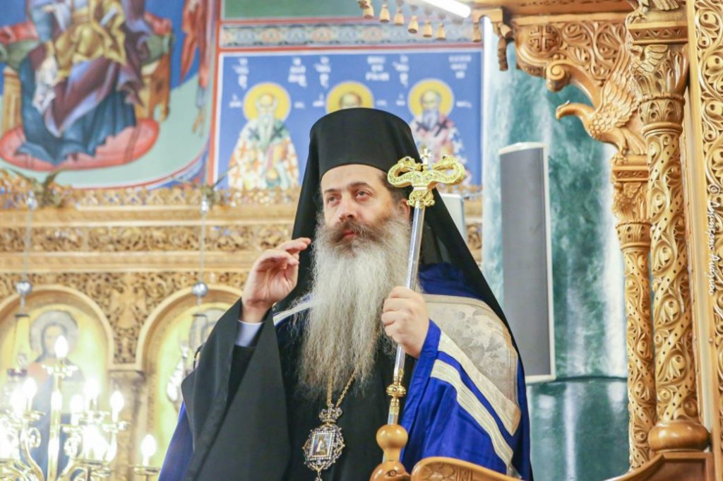 Κεκλεισμένων των θυρών ο Εσπερινός του Ευαγγελισμού της Θεοτόκου στη Λαμία