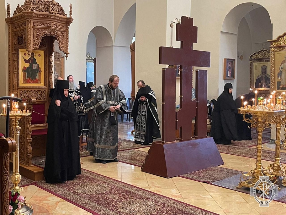 В Крестопоклонную неделю Начальник РДМ совершил Пассию в Горненском монастыре