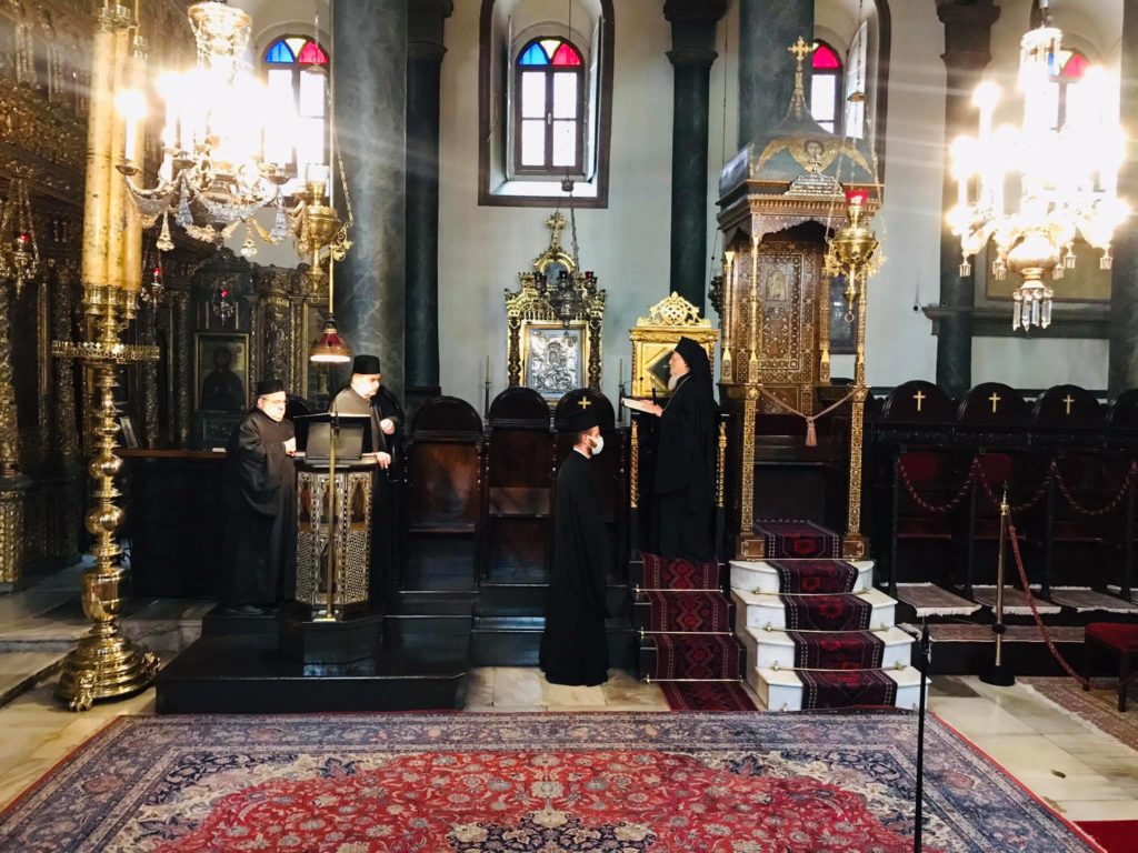 Ο Οικουμενικός Πατριάρχης στην Ε’ Κυριακή των Νηστειών