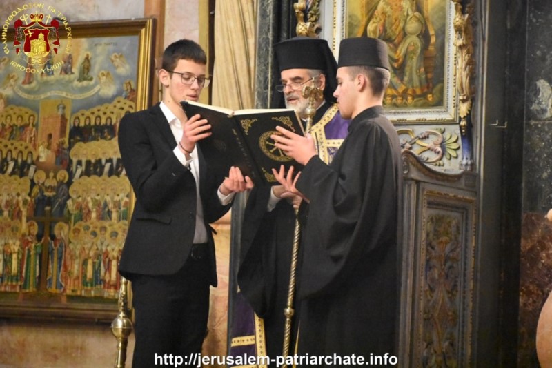 THE SERVICE OF THE GREAT CANON OF SAINT ANDREW AT THE PATRIARCHATE