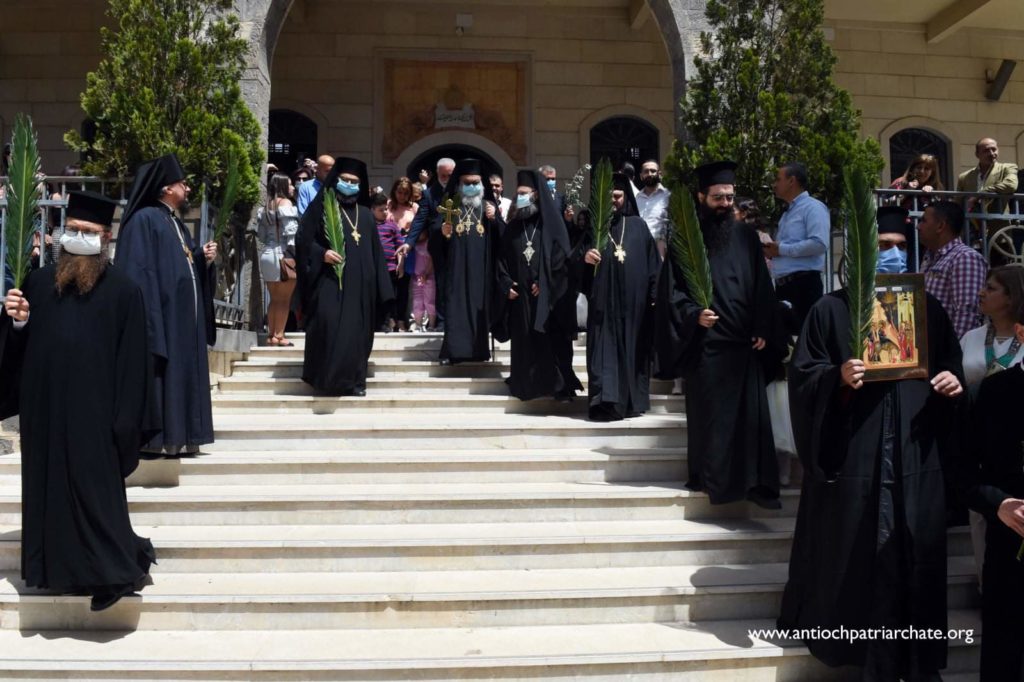 Праздник Входа Господня в Иерусалим отметили в Дамаске
