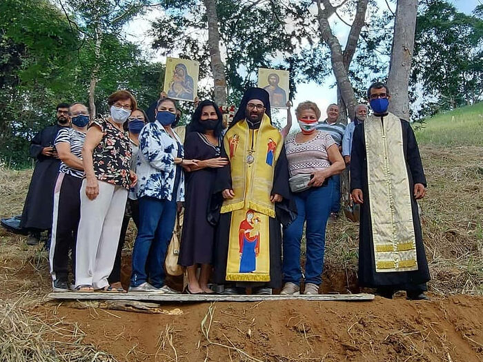 Освећена локација за антиохијски православни манастир у Бразилу