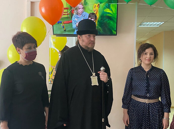 RUSSIAN DIOCESE DONATES EQUIPMENT FOR REHABILITATION OF DISABLED CHILDREN