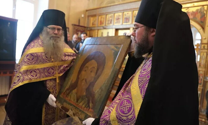 В ЯРОСЛАВСКИЙ СПАСО-АФАНАСИЕВСКИЙ МОНАСТЫРЬ ПЕРЕДАН ЧУДОТВОРНЫЙ ОБРАЗ СПАСА НЕРУКОТВОРНОГО