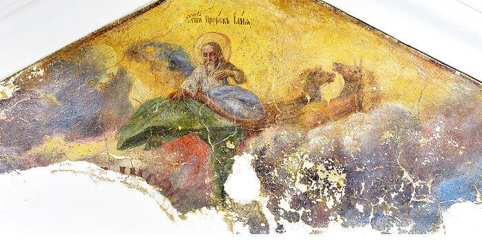 В ЦЕНТРЕ МОСКВЫ ОТРЕСТАВРИРОВАЛИ ХРАМОВУЮ ЖИВОПИСЬ СЕРЕДИНЫ XIX ВЕКА