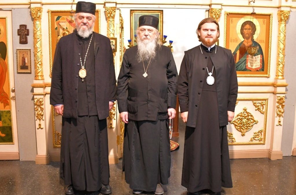 Владика Кирило посетио Епископа Московског патријархата Леонида