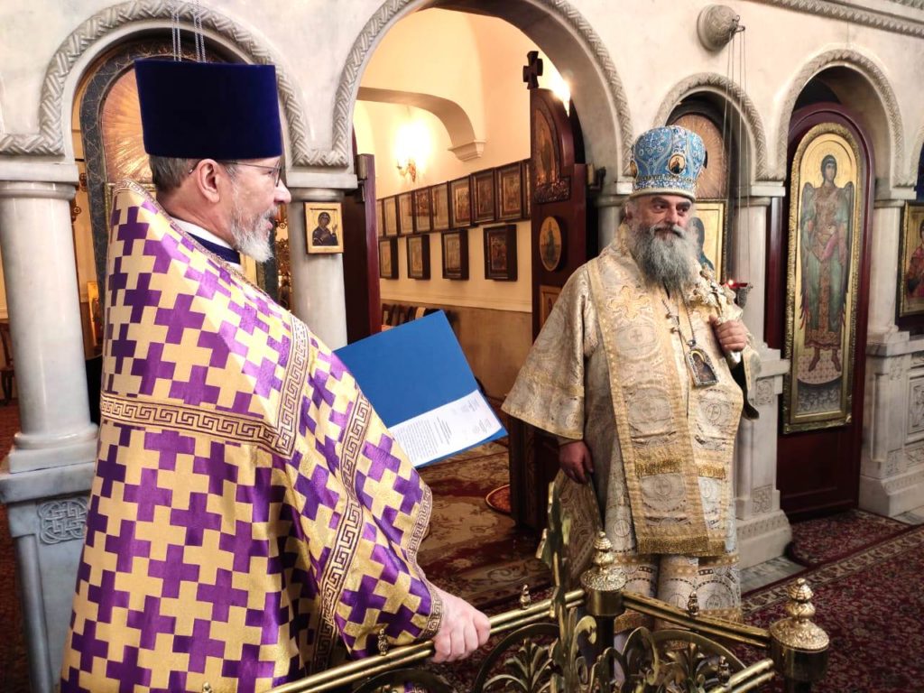 Hierarch of Georgian Church celebrates Divine Liturgy in Moscow church taking pastoral care for Georgian Orthodox diaspora