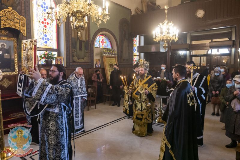 Преждеосвещена св. литургия с архиерейско предстоене за празника на св. Методий Славянобългарски