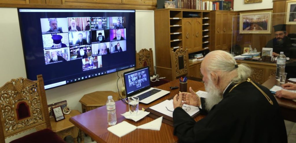 Завершилось заседание Священного Синода