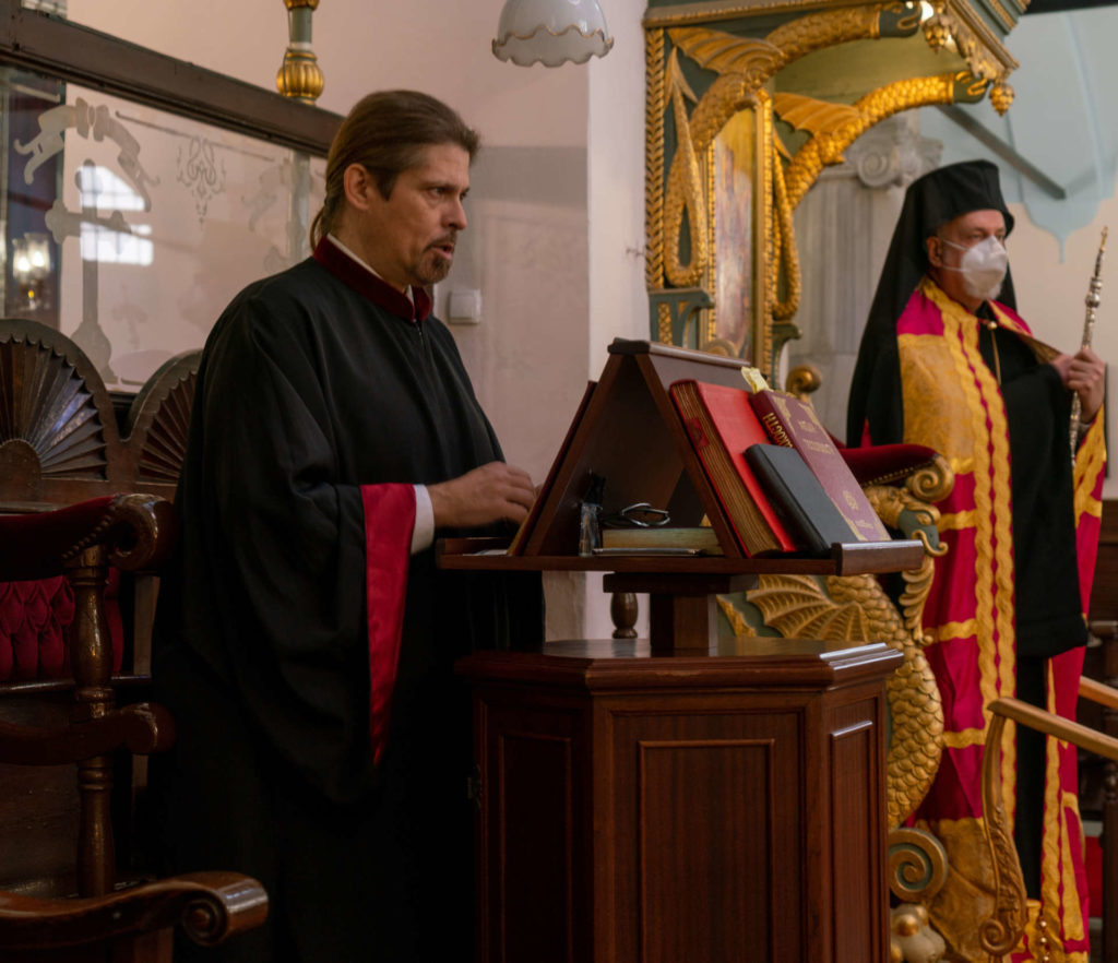 Ο Σεβασμιώτατος Γέρων Χαλκηδόνος στη Γ’ Στάση Χαιρετισμών