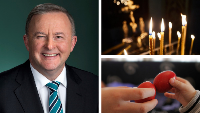 Labor Leader Anthony Albanese sends Easter message to Greek Australian community