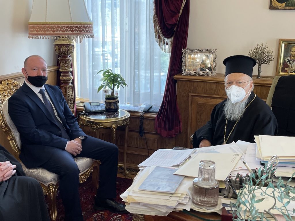 Ο Γεν. Πρόξενος της Βουλγαρίας στην Πόλη στον Παναγιώτατο