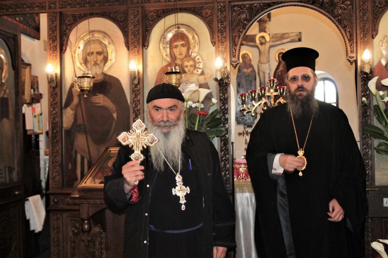 Архиерейски благослов за 60-ия рожден ден на архимандрит Алексий