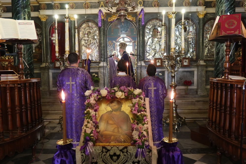 Η τελευταία Προηγιασμένη Θεία Λειτουργία στην Ερμούπολη