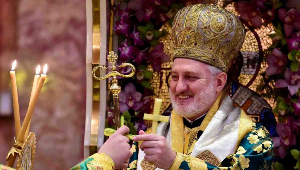 His Eminence Archbishop Elpidophoros of America  Homily for Palm Sunday