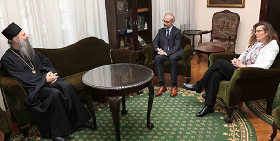 Патријарх српски примио Амбасадора Аустрије