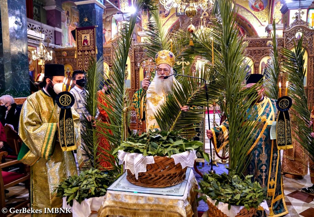Η πόλη της Βέροιας μέσα στα βάγια