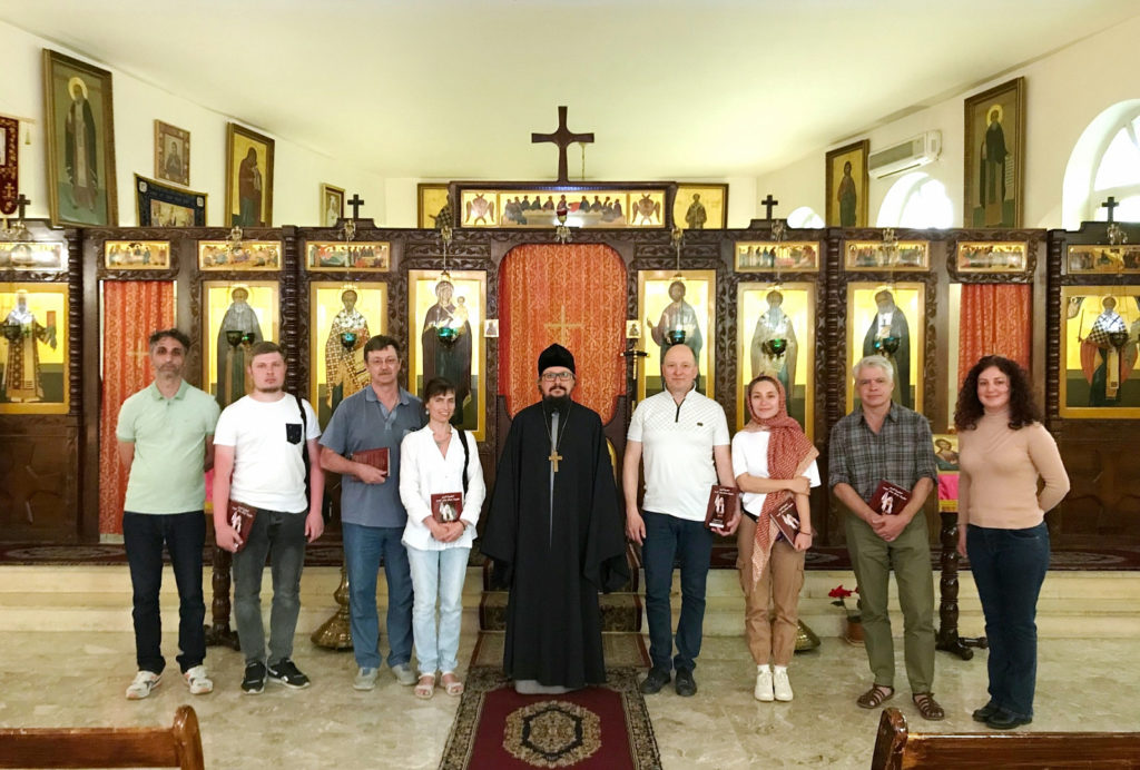 Αρχαιολόγοι στη Ρωσική Ορθόδοξη Εκκλησία στη Δαμασκό