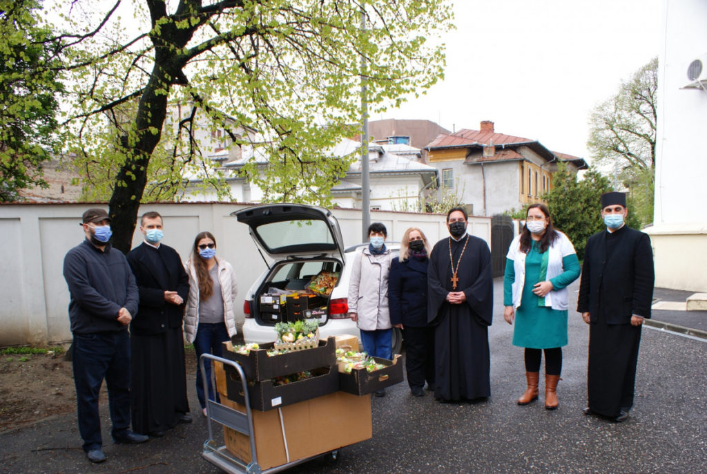 Ajutoare pentru Centrul „Sfântul Nectarie” din partea Protoieriei Sector 2 Capitală