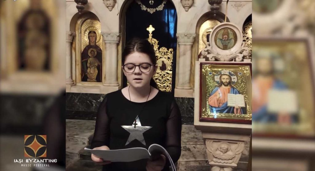 Elevă de clasa a IV-a premiată la Concursul Solistic Online de Psaltică. Competiţia continuă