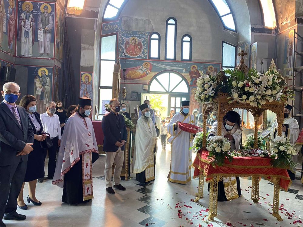 Η Ακολουθία του Επιταφίου στο νέο Κοιμητήριο Λαρίσης