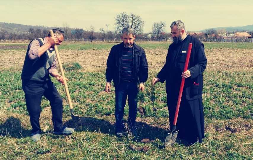 Pe terenurile Protoieriei Oneşti vor fi plantaţi 5000 de arbori