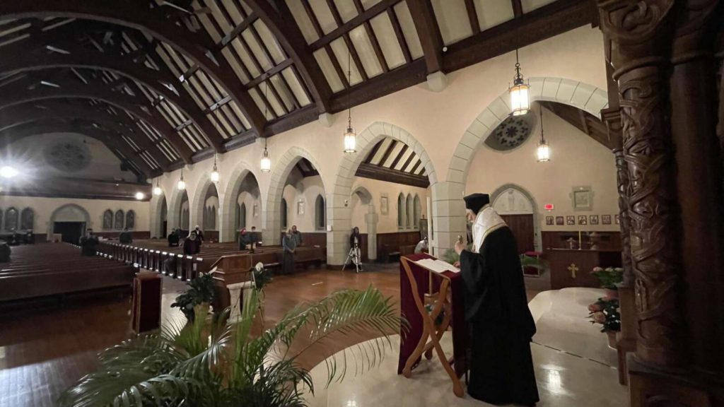 His Grace Bishop Irinej Visits Boston and Portland Parishes