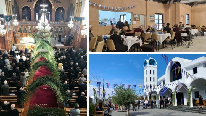 Greek communities around Australia gather to celebrate Palm Sunday