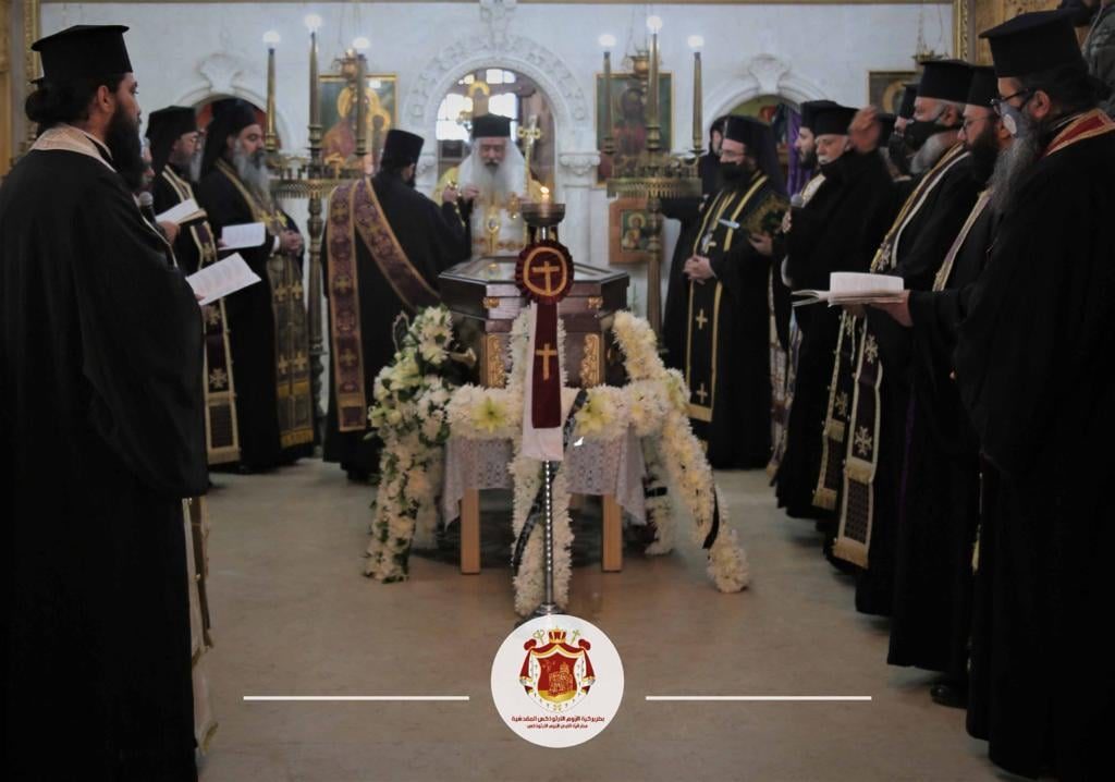 الصلاة الجنائزية لقدس الإيكونوموس المغبوط الذكر قسطنطين عماري