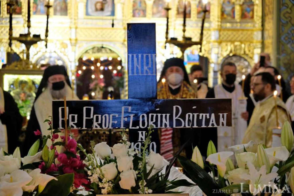Patriarhul, mesaj la înmormântarea Părintelui Florian Boitan, „un preot evlavios şi un profesor talentat”