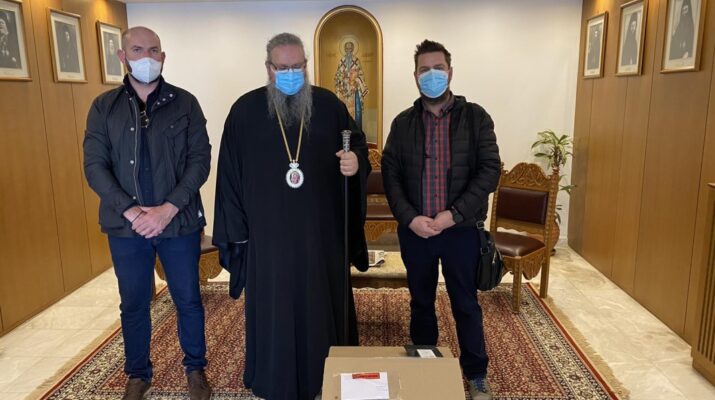 Προσφορά διαγνωστικών ελέγχων στην Μητρόπολη Λαρίσης για τους εθελοντές