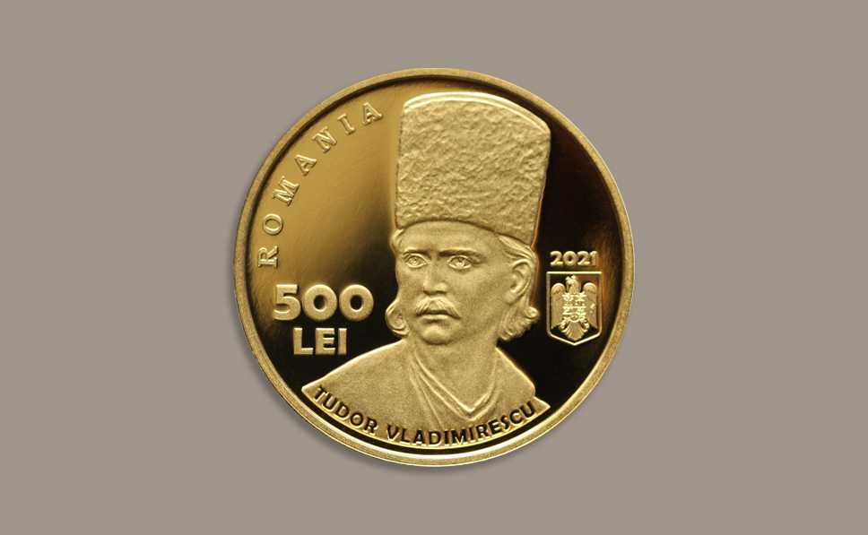 BNR a lansat o emisiune numismatică cu tema 200 de ani de la Revoluția din 1821