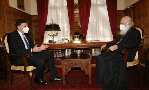 Με τον Υπουργό Υγείας θα συναντηθεί ο Αρχιεπίσκοπος