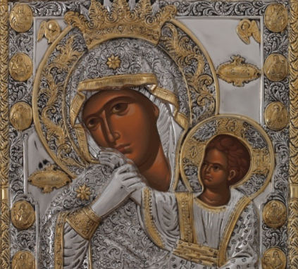 Копии чудотворных икон: Богородица Парамифия