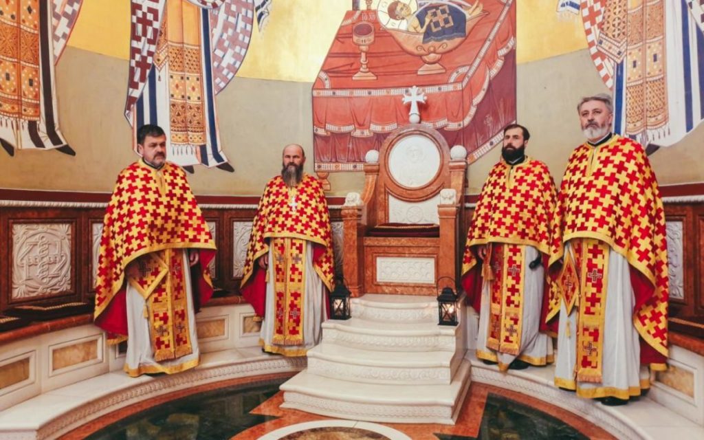 Прослава Благовијести у Саборном храму Христовог Васкрсења у Подгорици