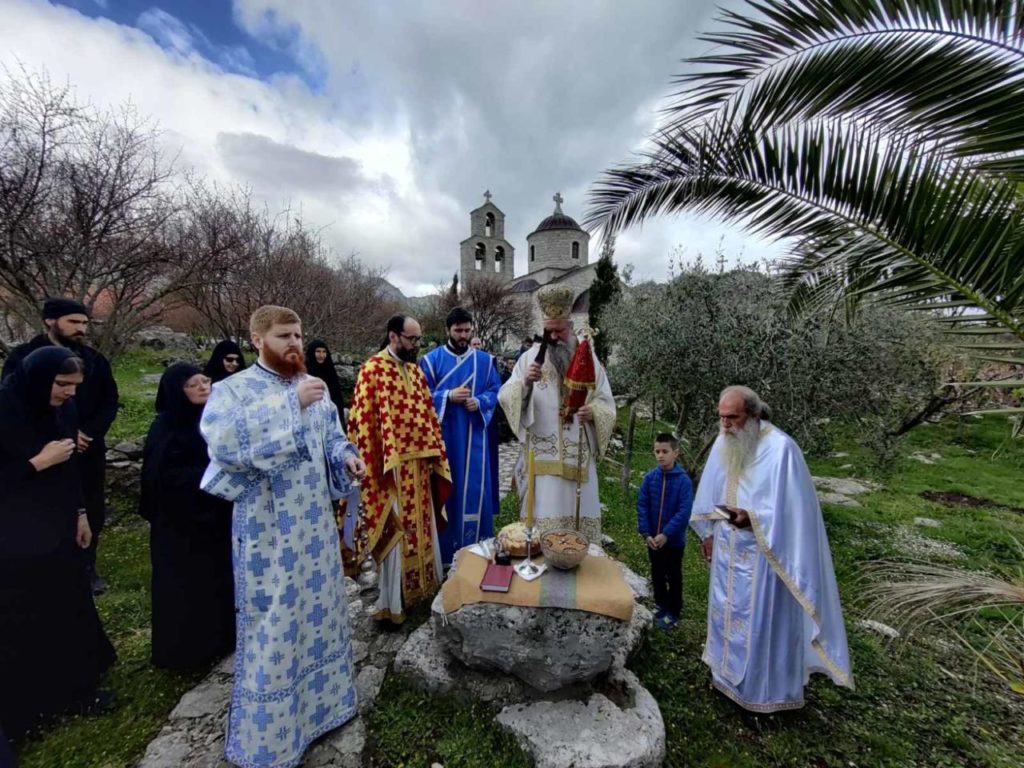 Ο Ευαγγελισμός της Θεοτόκου εορτάστηκε στο Μαυροβούνιο