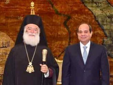Ο Πατριάρχης Αλεξανδρείας συγχαίρει τον Αιγύπτιο Πρόεδρο