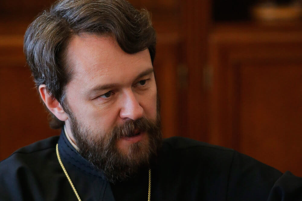 Metropolitan of Volokolamsk Hilarion meets with Russia’s minister of science & higher education