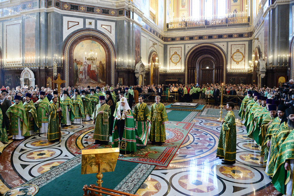 Κυριακή των Βαΐων στη Μόσχα