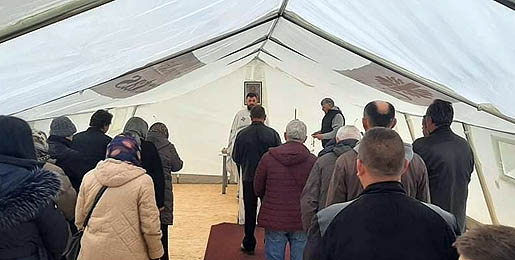 Κάλεσμα στους κατοίκους της Γλίνα να μην αφήσουν τα σπίτια τους