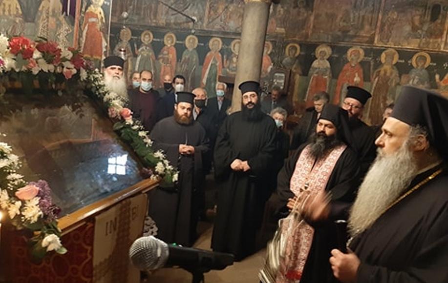 Η Εικόνα της Σταυρώσεως επεστράφη στη Μονή Βαρλαάμ